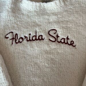 Women's Cream Florida State Sweater